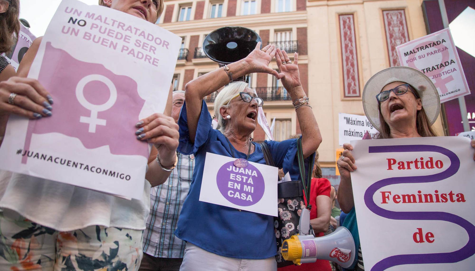 Concentración Juana Rivas